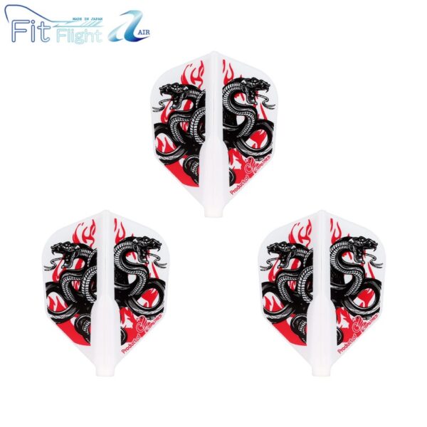 COSMO DARTS Fit Flight Printed Series Samurai Skull Standard/Shape (Darts Flight) - Image 4