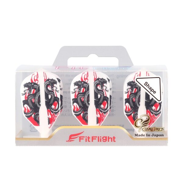 COSMO DARTS Fit Flight Printed Series Samurai Skull Standard/Shape (Darts Flight) - Image 3